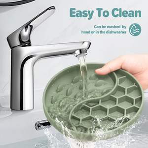 ZMaker nouveau gros personnalisé nid d'abeille bol d'alimentation lente antidérapant bol d'alimentation pour animaux de compagnie écologique Silicone mangeoire lente bol pour chien - Product Image 5