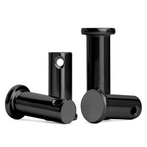 Goupilles à tête plate de grande taille, attaches à tête plate, 8 mm x 35 mm, acier zingué, norme DIN 1444, <span class=keywords><strong>goupille</strong></span> à tête plate avec trou - Product Image 2