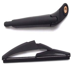 Kit de Brazo y Escobilla Trasera para Peugeot 407 y Citroën C5, Sin Estructura, de Goma Sintética Negra, 2004-2008 - Product Image 2