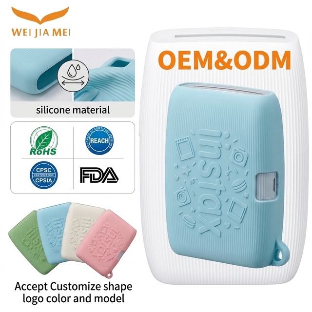 Soft Silicone Case Fujifilm INSTAX Mini Link 3 Portable Photo Printer Customized Color Shockproof Skin Sleeve