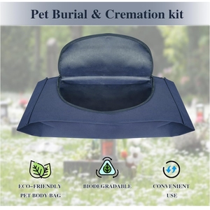 Sacs de cadavre pour animaux de compagnie non tissés écologiques sac de cadavre pour animaux de compagnie euthanasie sac de cadavre pour chien décédé - Product Image 6