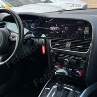 Foforfor Écran double Android 15 pour voiture, navigation GPS, affichage LCD du tableau de bord, combiné d'instruments numérique pour Audi A4 2009-2016