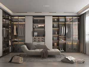 Muebles de Dormitorio y <span class=keywords><strong>Vestidor</strong></span> Abierto Moderno Personalizado para Toda la Casa - Product Image 3