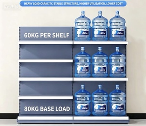 Sistema de Estanterías Ajustable de Doble Cara para Supermercados, Resistente, con Acero Q235B para Artículos Pesados - Product Image 4