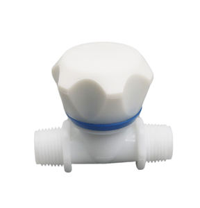 Válvula Angular de 1/2'' de Plástico ABS/PP para Control de Agua de Inodoro, Diseño Moderno, Alta Calidad, Lista para Enviar - Product Image 2