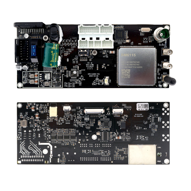 G4985 Qualcomm SM6115  8-Core Android14.0 Car DVD Player Navigation Motherboard With TDA7851 BD37033 4G Multimedia playback