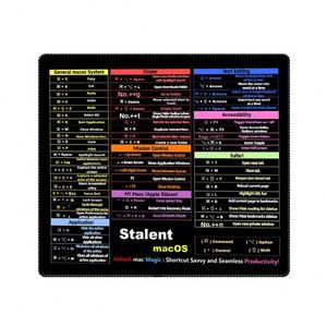 X919 แผ่นยางสีดำ แผ่นรองเมาส์คอมพิวเตอร์แบบเรียบง่าย - Product Image 2
