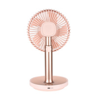 Ventilateur de charge électrique miniature portable multifonctionnel de bureau en gros, rechargeable, alimentation USB