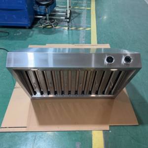 Hotte de cuisine électrique sans conduit de 36 pouces, 1000 m³/h, 3 vitesses, avec corps en acier inoxydable, filtre à déflecteur, minuterie à temporisation et éclairage LED - Product Image 4