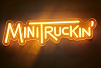 Enseigne néon LED personnalisée Mini Truckin pour passionnés de voitures, idéale pour garage, man cave, atelier, décoration murale