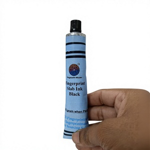 Encre noire pour empreintes digitales Fingerprint Master, tube de 45 grammes, pour usage criminalistique - Product Image 6