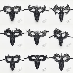 Poeticessista mezza faccia di carnevale Festival di Halloween <span class=keywords><strong>maschera</strong></span> di pizzo Sexy <span class=keywords><strong>maschera</strong></span> di pizzo <span class=keywords><strong>maschera</strong></span> <span class=keywords><strong>maschera</strong></span> di carnevale per le donne - Product Image 5