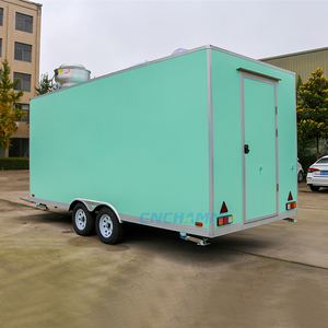 รถขายอาหารเคลื่อนที่ขนาดเล็ก Chammp Compact Mini Food Truck พร้อมครัวครบชุด สำหรับขายกาแฟ ขนม และไอศกรีม เชิงพาณิชย์ - Product Image 5