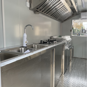 यूएसए विक्रेताओं के लिए 13FT मोबाइल फूड ट्रक डाइनिंग फूड ट्रेलर हॉट डॉग फूड कार्ट - Product Image 6