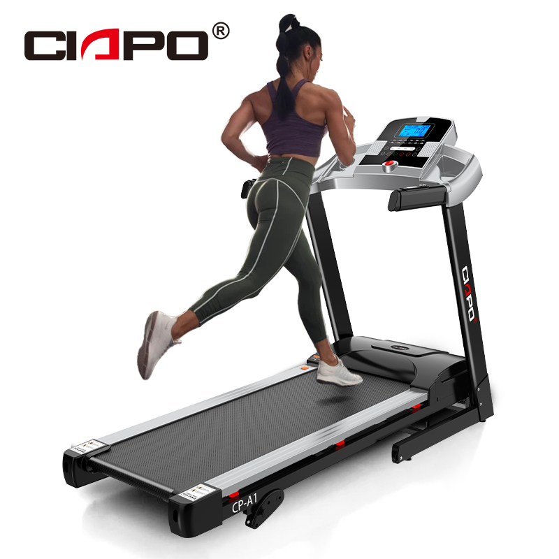 Ciapo Elektrische Huistredmolen Vouwen Gym Fitness Apparatuur Draaiende Machine Koop Gemotoriseerde Loopband Met Screen Goedkope