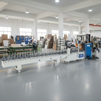 Machine d'enroulement de profilés en bois et en aluminium QILI avec revêtement PUR, contrôlée par PLC, 12000W haute puissance, 380V/220V, facile à utiliser