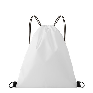 Zaino sportivo morbido di alta qualità 210D con coulisse personalizzato impermeabile promozionale in poliestere zaino con coulisse