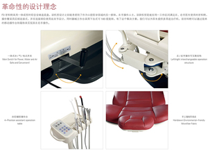 เครื่องทันตกรรม/เก้าอี้ทำฟันมือซ้ายและขวา - Product Image 4