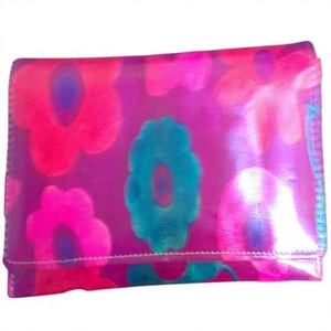 Sac à main en tissu de coton indien résistant à l'eau avec motif géométrique et fermeture à glissière - Product Image 3