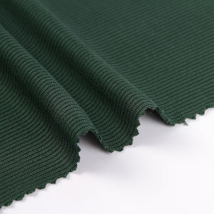 Paño de interbloqueo de poliéster <span class=keywords><strong>2</strong></span>*1 costilla jersey poliéster tela de punto de urdimbre de burnout - Product Image 5