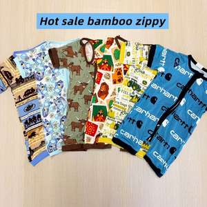 長袖ジップアップボディスーツ ベビー ジッパーロンパース ベビーブティック 秋用カーディガン ベビーガール服 2026 カスタムジッピー - Product Image 3