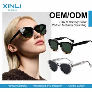 Classic Women's <b>Sunglasses</b> in Gold Plating Metal Paint Fashion Men, Recycled Plastic Glasses Protection - Product Image 3
