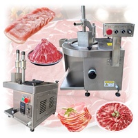 Machine à trancher la viande, machine à trancher la viande de bœuf commerciale pour kebab