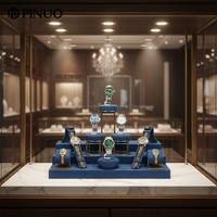 Présentoir de Comptoir Élégant Pinuo Haut de Gamme Fait Main avec LOGO Personnalisé (100 Pièces) pour Magasin de Montres, Bijouterie et Exposition