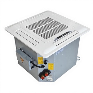 Climatiseur cassette à flux <span class=keywords><strong>d</strong></span>'<span class=keywords><strong>air</strong></span> circulaire Haobei, haute efficacité, encastré au plafond, pour système CVC de bâtiment de bureaux moderne, garantie 1 an - Product Image 6