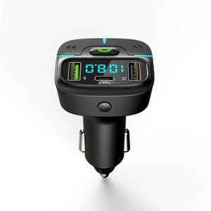 Transmetteur FM <span class=keywords><strong>Bluetooth</strong></span> 5.3 Récepteur Radio AUX Lecteur MP3 Appel Mains Libres Type-C <span class=keywords><strong>USB</strong></span> Chargeur de voiture <span class=keywords><strong>Kit</strong></span> voiture <span class=keywords><strong>Bluetooth</strong></span> sans fil - Product Image 5