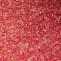 Dés de fraises séchées FD, petite taille, 3% d'humidité, en vrac, prêts à consommer, pour l'approvisionnement en matières premières alimentaires industrielles