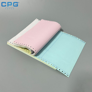 Rollo de Papel NCR Continuo de 4 Capas Personalizado por el Fabricante, Rollo de Formularios Logísticos para Formularios Comerciales - Product Image 1