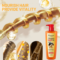 Disaar 350ml Crème revitalisante pour cheveux à l'huile d'argan Prévient la sécheresse et les pointes fourchues Répare les cheveux abîmés après le shampooing