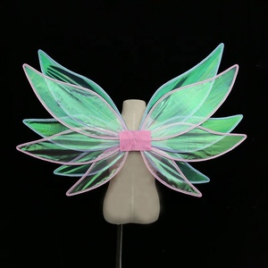 Nouvelles ailes de fée papillon brodées à la main, design 2026, pour fêtes, Ramadan, remise de diplôme - Maquillage de costume de personnage d'anime - Product Image 1