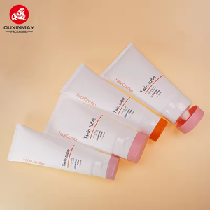 Emballage de tube en plastique vide personnalisé doux de 200ml pour cosmétiques impression offset sur crème pour les mains gel <span class=keywords><strong>douche</strong></span> lotion rouge à lèvres baume à lèvres - Product Image 5