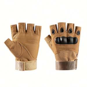 Gants de gardien de but demi-doigts personnalisables de haute qualité pour la vente en gros – Respirants, thermiques, durables, pour activités extérieures et fitness - Product Image 3
