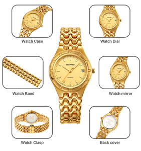 Reloj de Cuarzo SKMEI 2637, Diseño Redondo y Sencillo, de Lujo para Mujer, Venta Caliente, Reloj de Pulsera de Marca de Calidad para Mujer - Product Image 5
