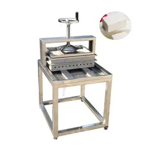 Machine pour faire des boucles de haricots, appareil entièrement en acier inoxydable, fosser les moletés, Tofu, manuel