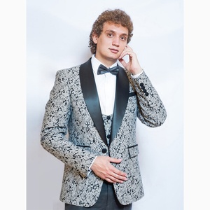 Blazer décontracté en velours côtelé pour homme BMT22, coupe ajustée, un bouton, veste de travail, veste de sport - Product Image 6