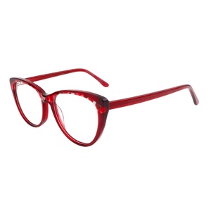 Nueva moda gafas de ojos de gato personalizadas con patrón <span class=keywords><strong>demi</strong></span> - Product Image 2
