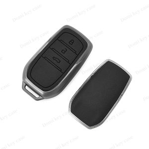 Housse de protection en cuir pour clé de voiture, design élégant, tendance, faite à la main, pour toyota, camry rav4 - Product Image 2