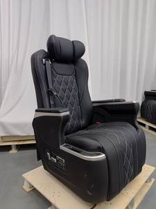 Siège de voiture électrique inclinable en cuir pour AV Alpha Fauteuil VIP inclinable en cuir de luxe haut de gamme - Product Image 4
