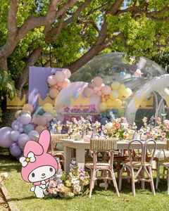 Chaise de fête pour enfants en rotin fait à la main pour événements, sièges écologiques pour tout-petits, meubles d'événement tissés légers pour anniversaire - Product Image 1