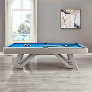 Table de <span class=keywords><strong>billard</strong></span> moderne en acier monobloc de 8 à 9 pieds, personnalisable avec logo de marque privée, populaire pour les clubs haut de gamme - Product Image 3