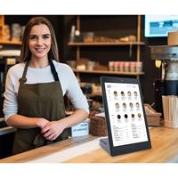 Tablette verticale en forme de L Android 11 tout-en-un Premium RK3568 pour le système de commentaires des clients