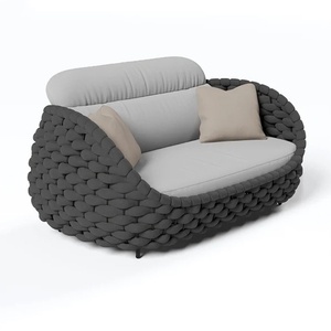 Juego de Sillas de Sofá de Mimbre de Ratán Ecológico, Impermeable, Moderno y de Lujo, Económico, para Exteriores, para Hotel, Apartamento, <span class=keywords><strong>Muebles</strong></span> de Jardín - Product Image 6