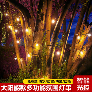 Guirlandes solaires Xinyao Electric Appliances G40, ampoules LED rétro pour le camping en plein air, la décoration de jardin et de fête - Product Image 2