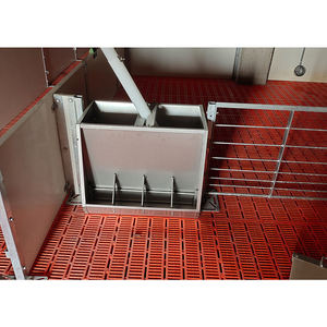 Alimentador de cerdos de alta calidad, ahorra alimento y mano de obra, alimentador de acero inoxidable para cerdos de doble cara - Product Image 6