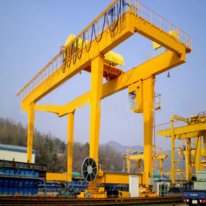 50 tonnes 75 tonnes 100 tonnes Rail mobile électrique Double poutre treuil Type grue à portique d'ingénierie - Product Image 3