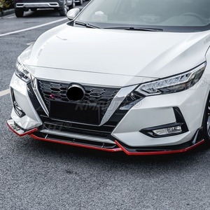 ลิ้นกันชนหน้ารถยนต์ สีดำด้าน สำหรับ Nissan Sylphy 2020-2021 ชุดแต่งกันชนหน้า อุปกรณ์ป้องกันกันชน อะไหล่ตกแต่งรถยนต์ - Product Image 6